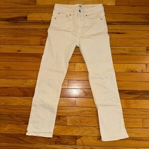 Edwin Women's Cream Ankle Jeans